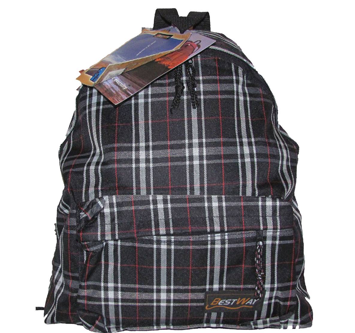 

Рюкзак мужской NoBrand 000511 черный, 000511