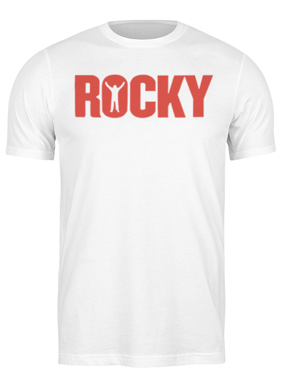 

Футболка мужская Printio Rocky balboa белая S, Белый, Rocky balboa