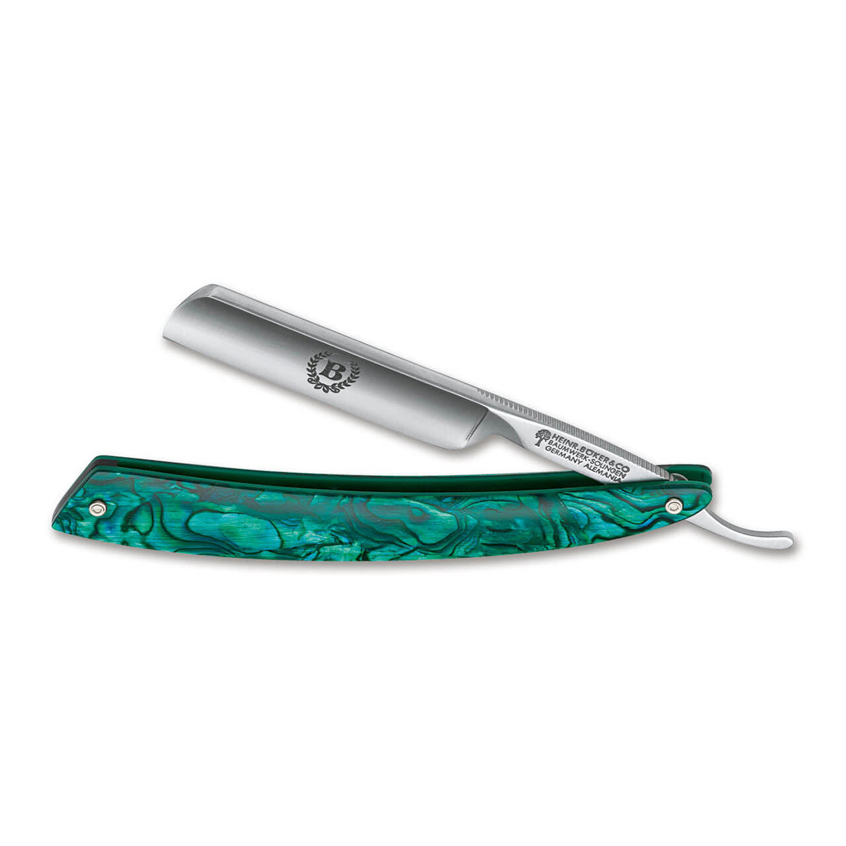 Опасная бритва Boker Abalone Mini 4/8