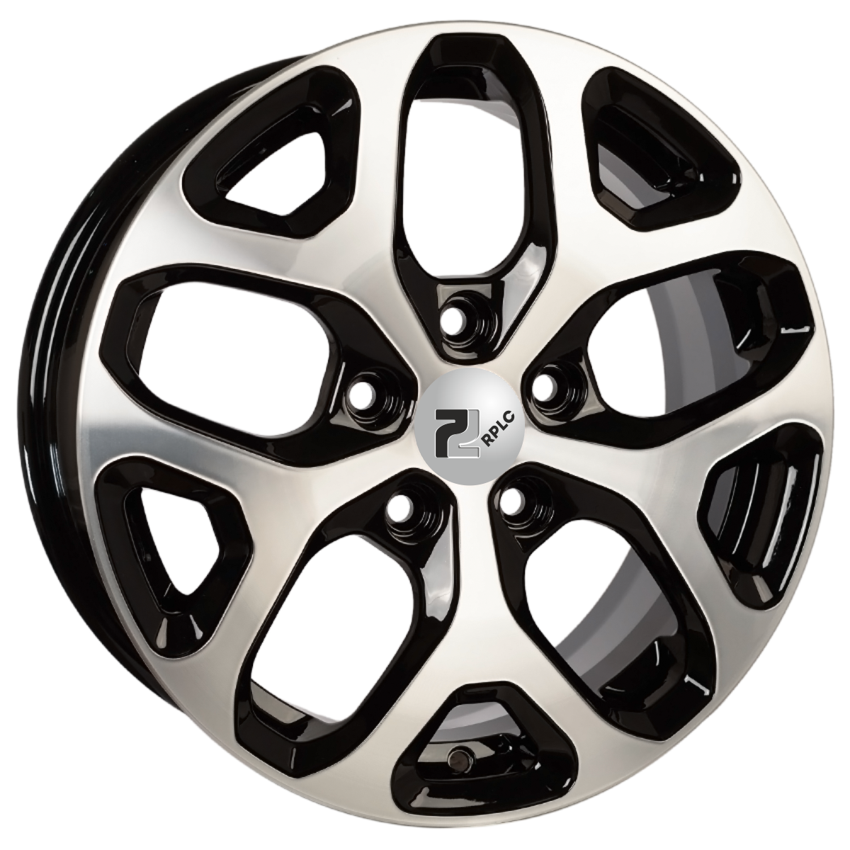 

Колесный диск RPLC Re174 (BF) 6.5xR16 ET50 5*114.3 D66.1, Черный;серебристый