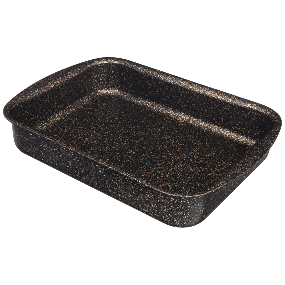 

Форма "Черное золото" 35х26x6, 5 см, трехслойное покрытие granit, Agness 936-725, 936-725