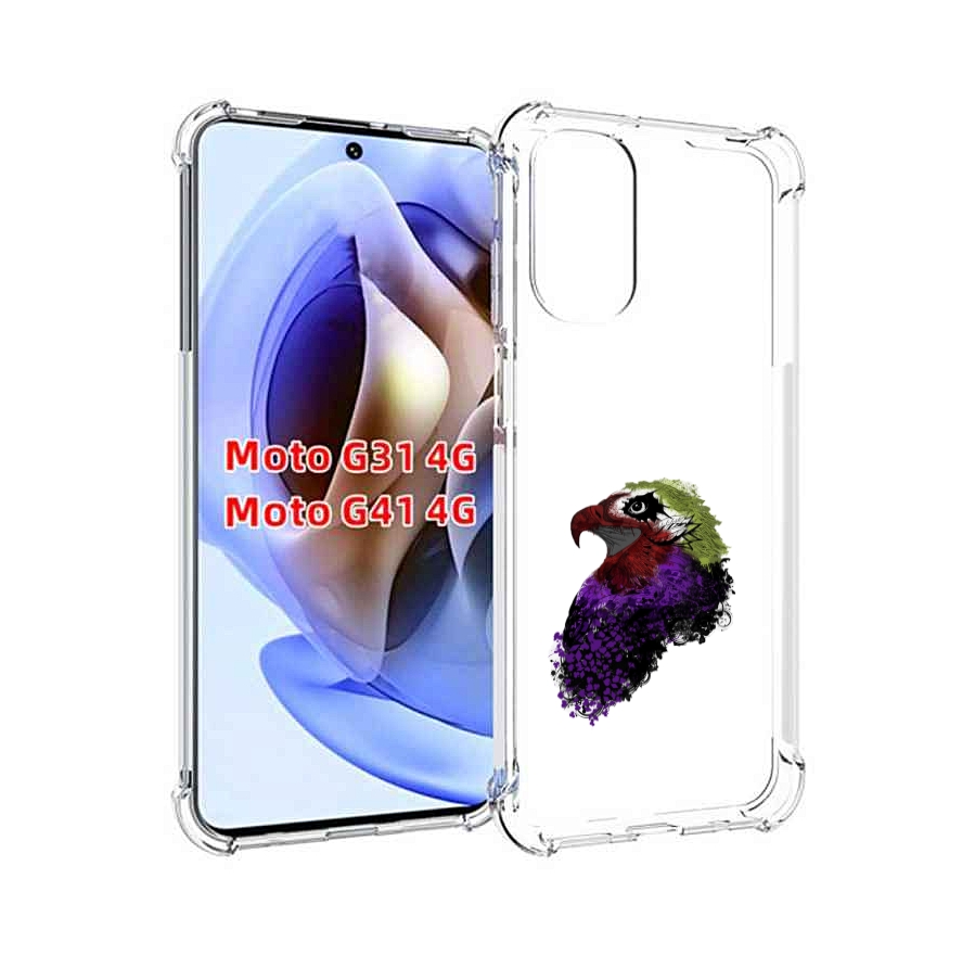 

Чехол MyPads Орел для Motorola Moto G31 4G / G41 4G, Прозрачный, Tocco