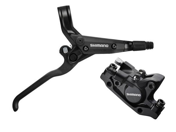 фото Тормоз дисковый гидравлический shimano bl-t445(лев)/br-m446(пер), standart