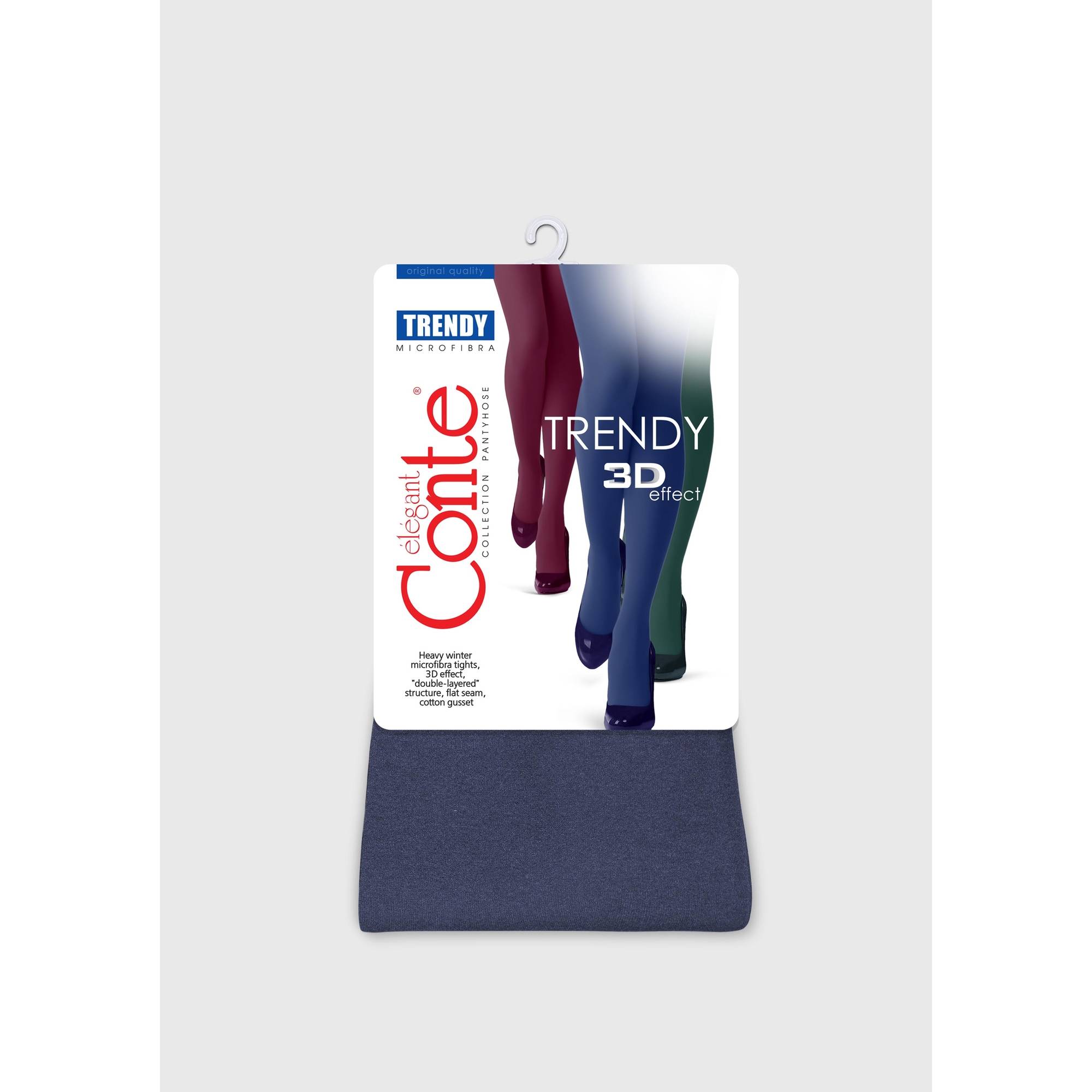 

Колготки женские Conte Elegant TRENDY MELANGE синие 4, Синий, TRENDY MELANGE