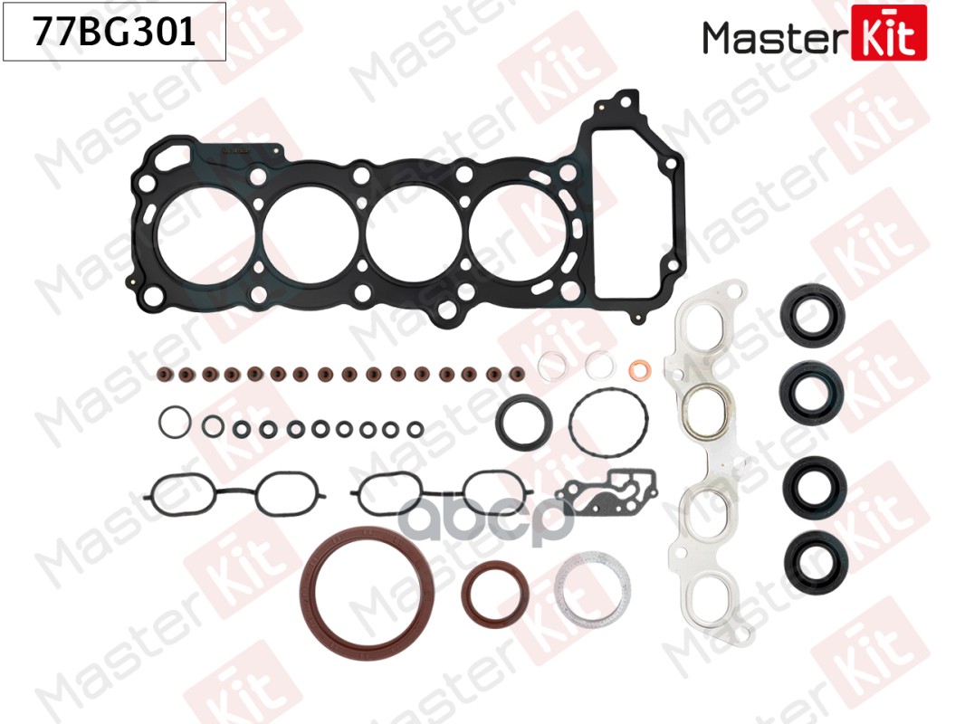 

MASTERKIT 77BG301 к-кт прокладок ГБЦ SUZUKI J20A 77BG301 1шт