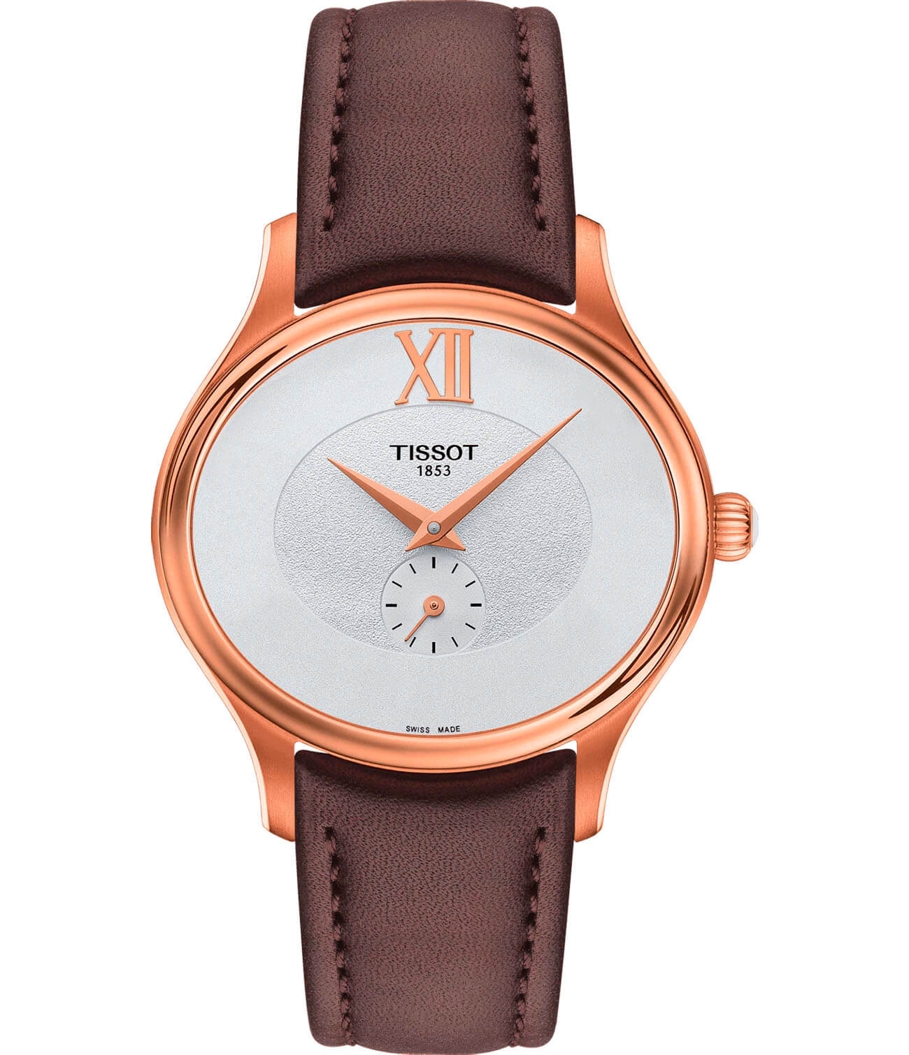 

Наручные часы женские Tissot T1033103603300 коричневые, T1033103603300