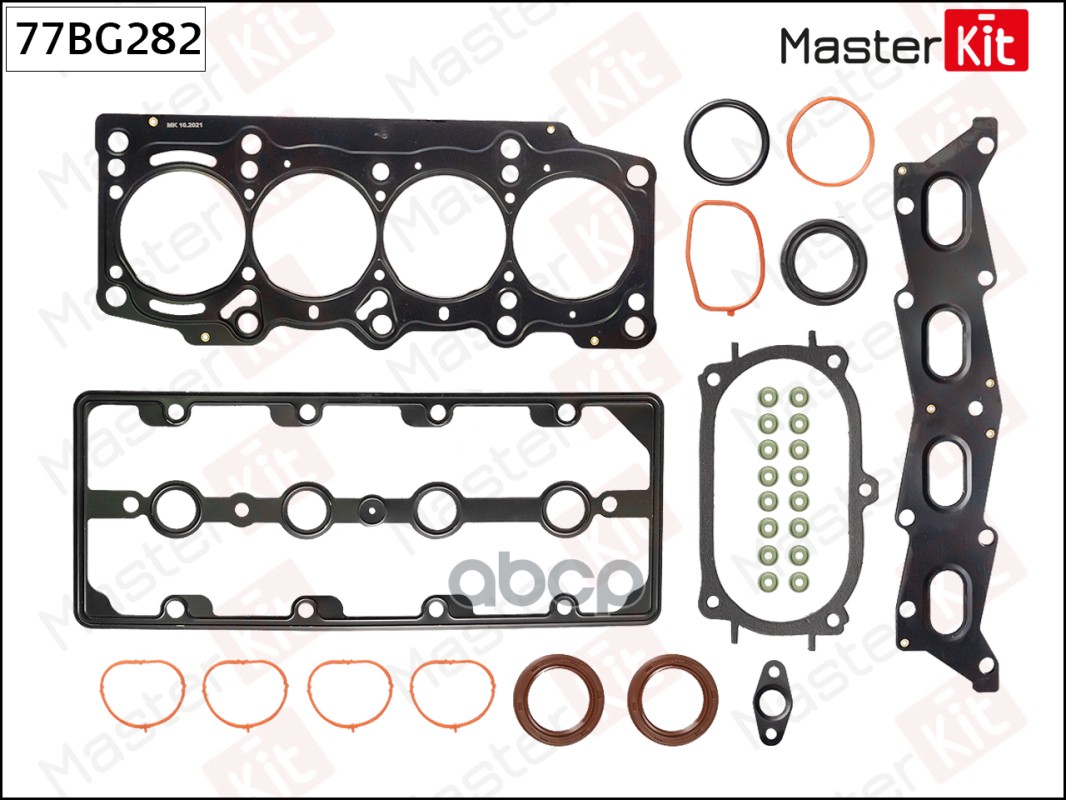 

MASTERKIT 77BG282 к-кт прокладок ГБЦ FIAT 198.A1, 198.A4 77BG282 1шт