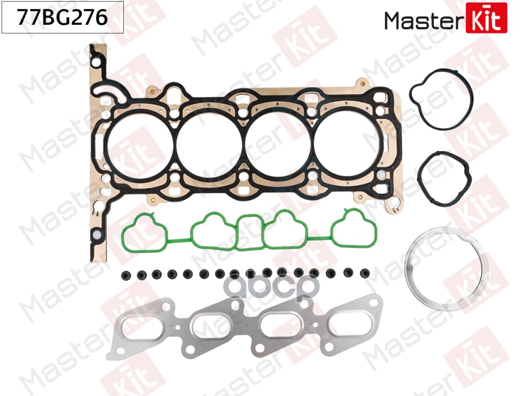

MASTERKIT 77BG276 к-кт прокладок ГБЦ CHEVROLET A14NEL 77BG276 1шт