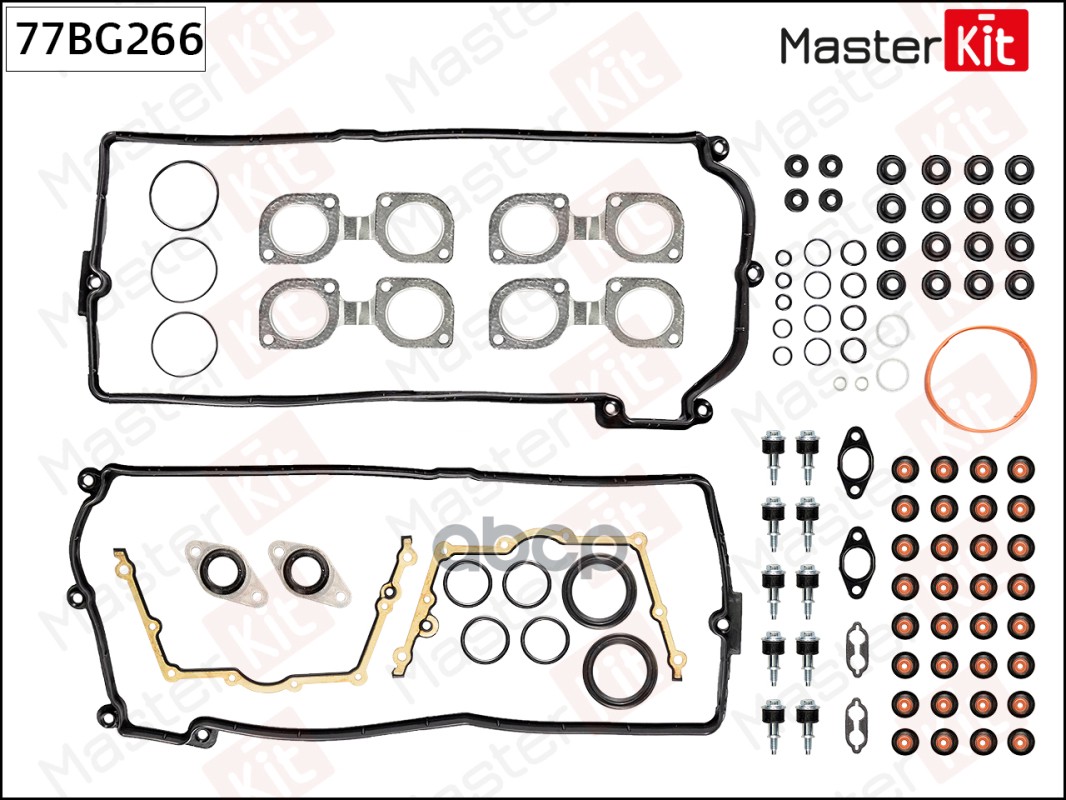 

Комплект прокладок ГБЦ MASTERKIT 77bg266