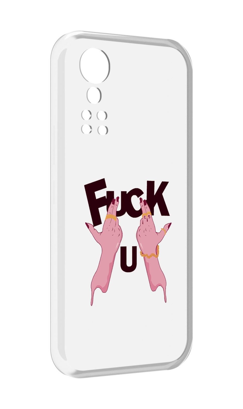 

Чехол MyPads иди-ты для ZTE Axon 30 5G / Axon 30S, Прозрачный, Tocco