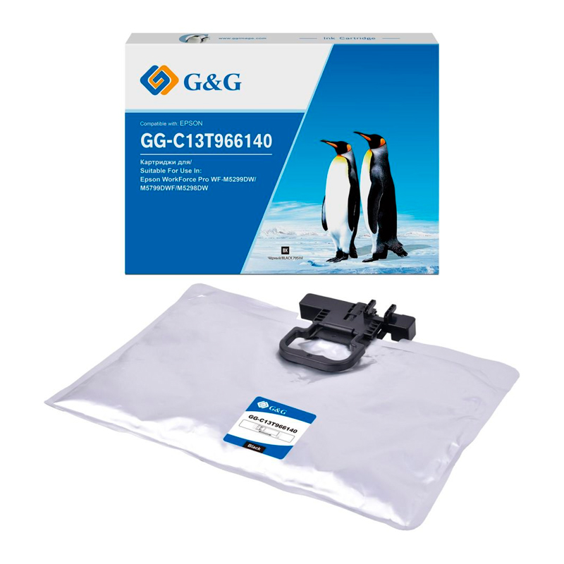 

Картридж для струйного принтера G&G (GG-C13T966140) черный, совместимый