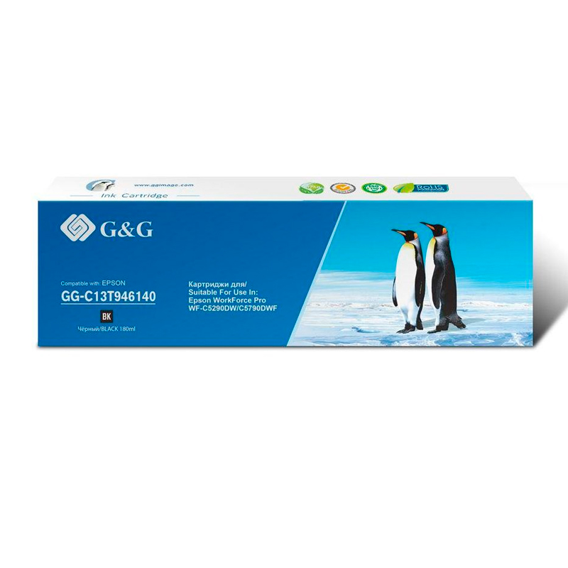 

Картридж для струйного принтера G&G (GG-C13T946140) черный, совместимый