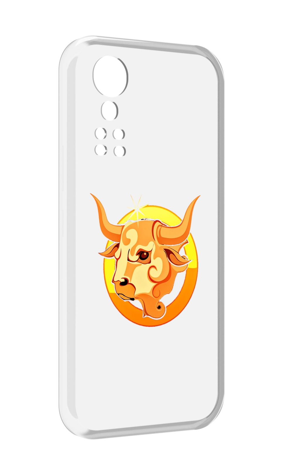 Чехол MyPads знак-зодиака-телец-6 для ZTE Axon 30 5G / Axon 30S
