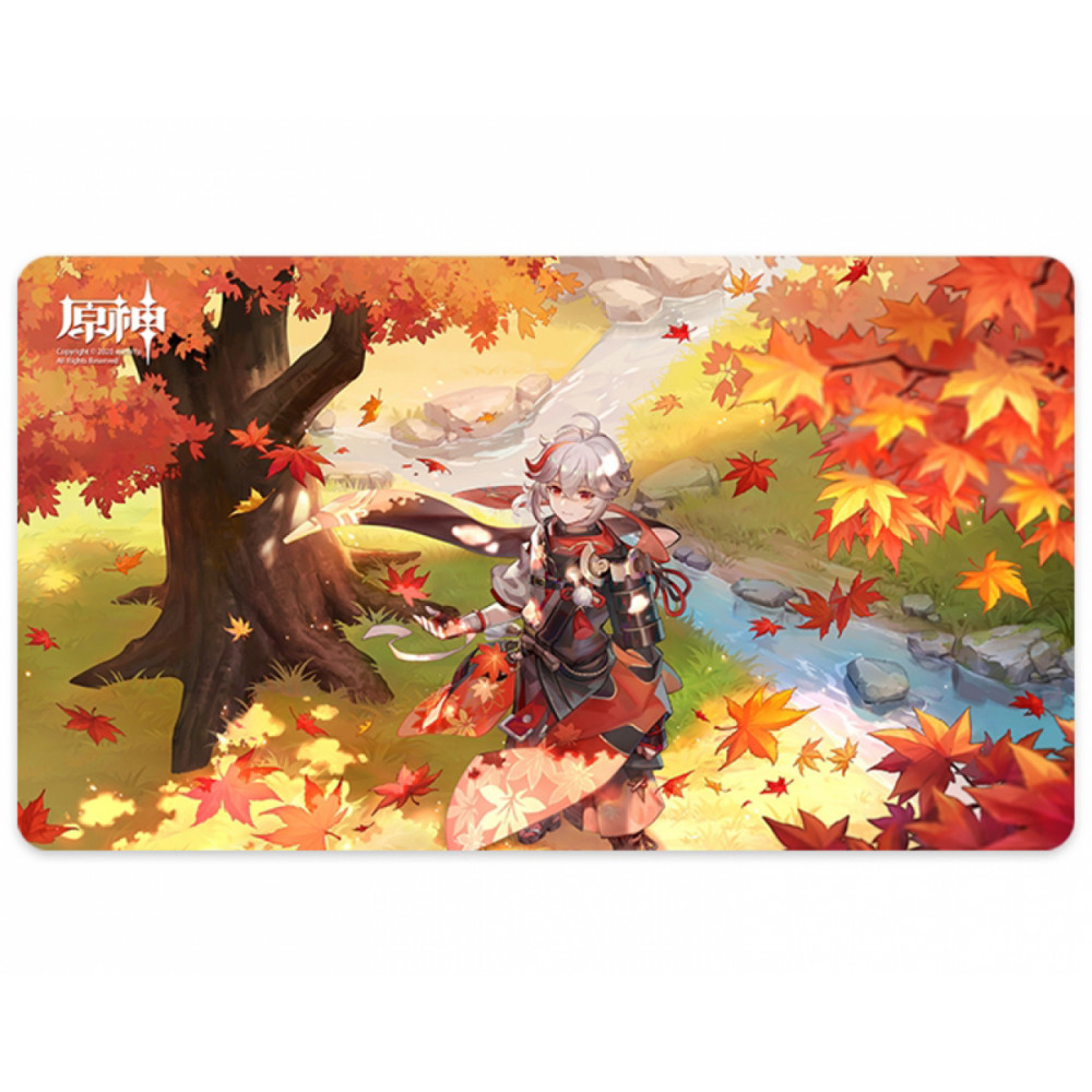 

Коврик для мыши Nobrand Genshin Impact Scarlet Leaves Pursue Wild Waves Kazuha, Оранжевый, Genshin Impact Scarlet Leaves Pursue Wild Waves Kazuha