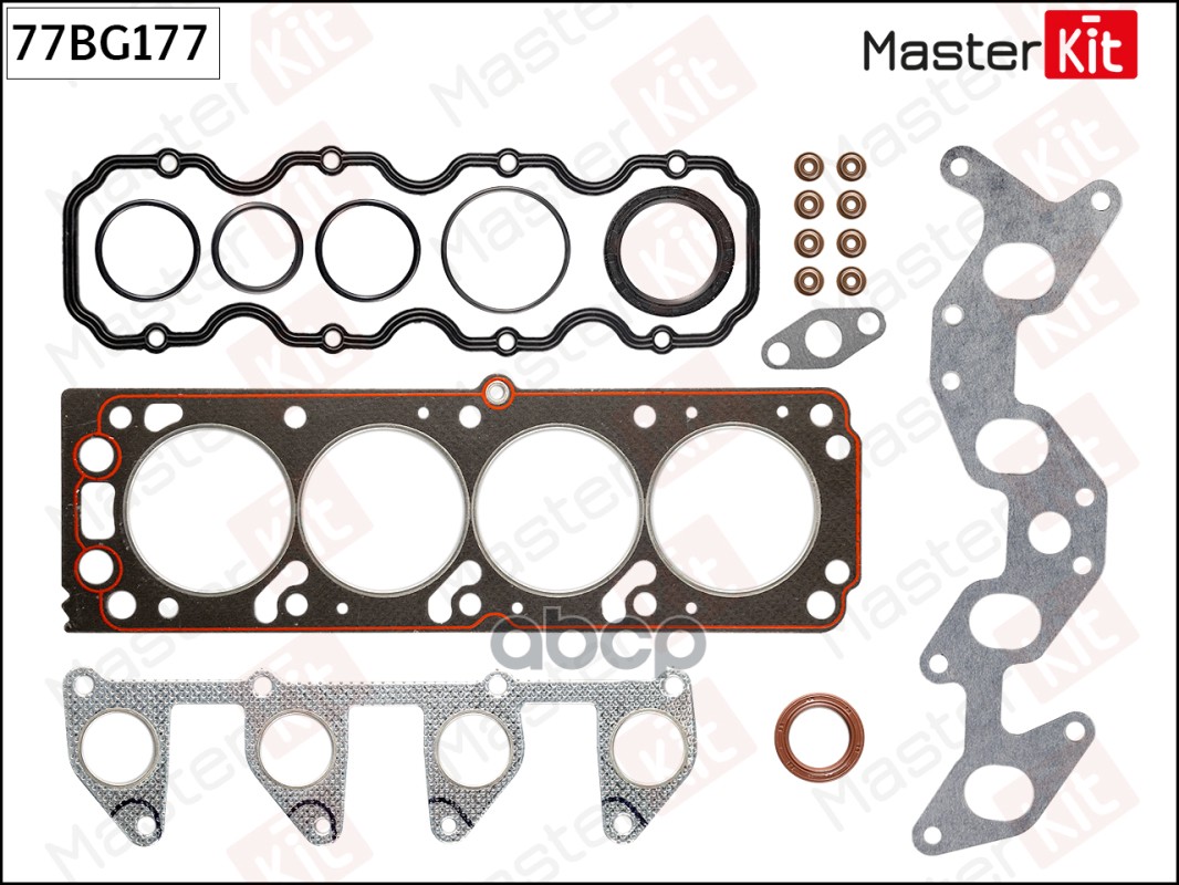 

MASTERKIT 77BG177 к-кт прокладок ГБЦ OPEL 18NV 77BG177 1шт