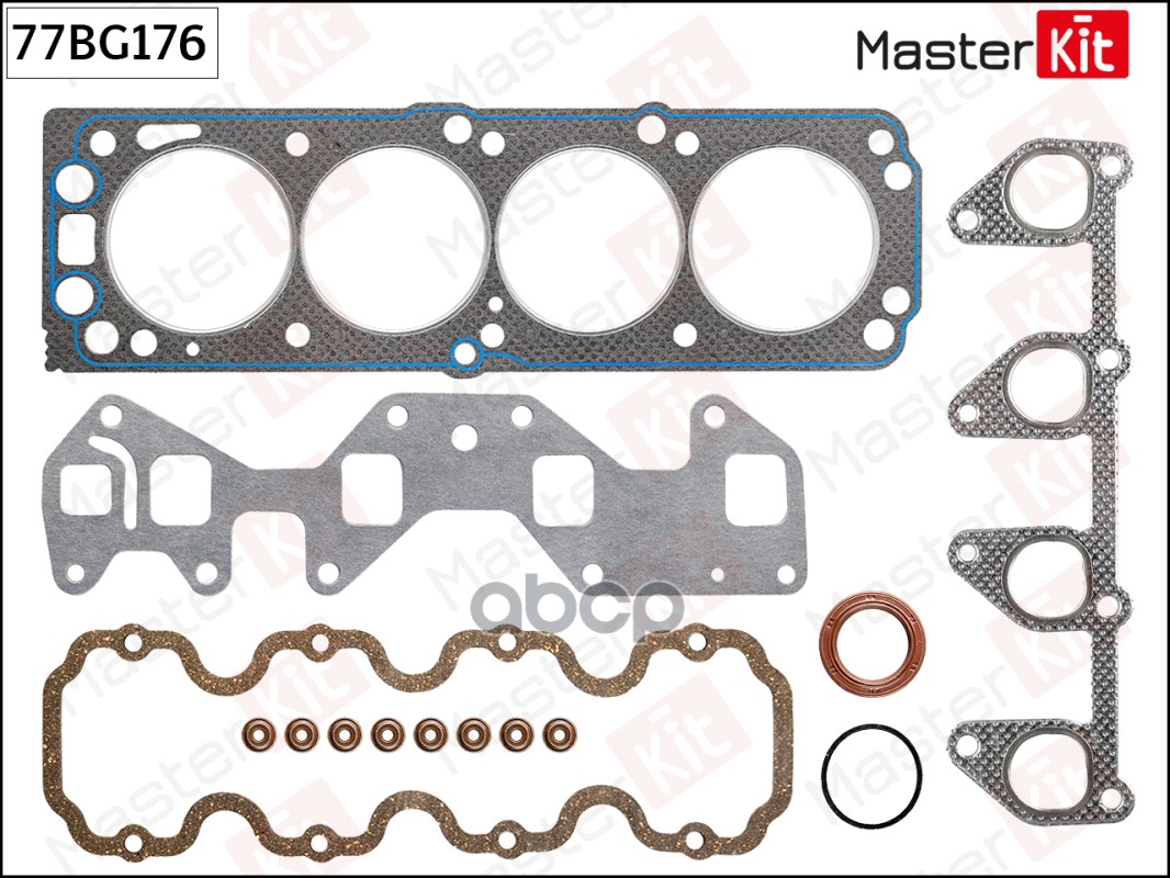 

MASTERKIT 77BG176 Комплект прокладок ГБЦ OPEL C16NZ () 1шт