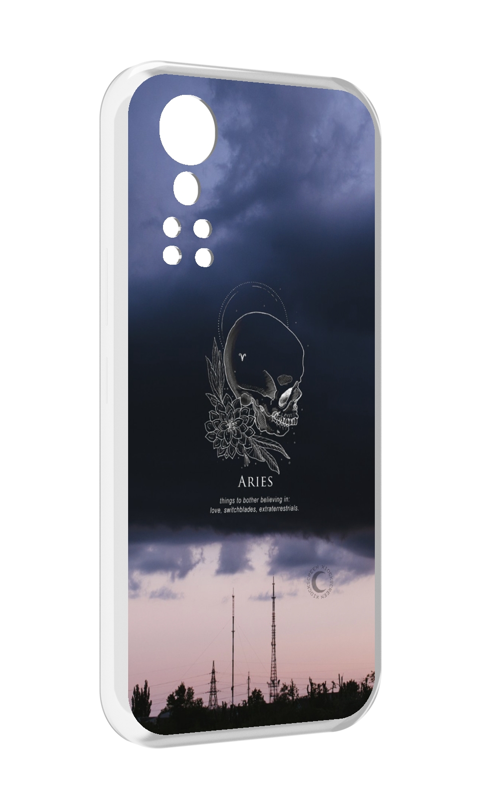 

Чехол MyPads знак-зодиака-овен-4 для ZTE Axon 30 5G / Axon 30S, Прозрачный, Tocco