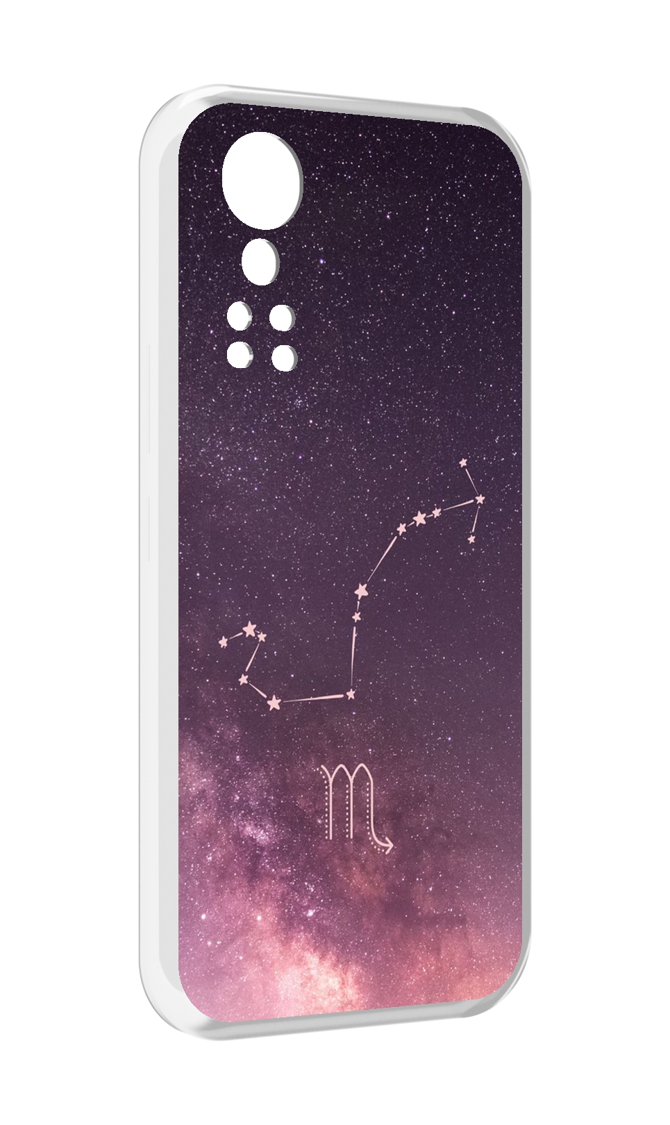 

Чехол MyPads знак зодиака скорпион 4 для ZTE Axon 30 5G / Axon 30S, Прозрачный, Tocco