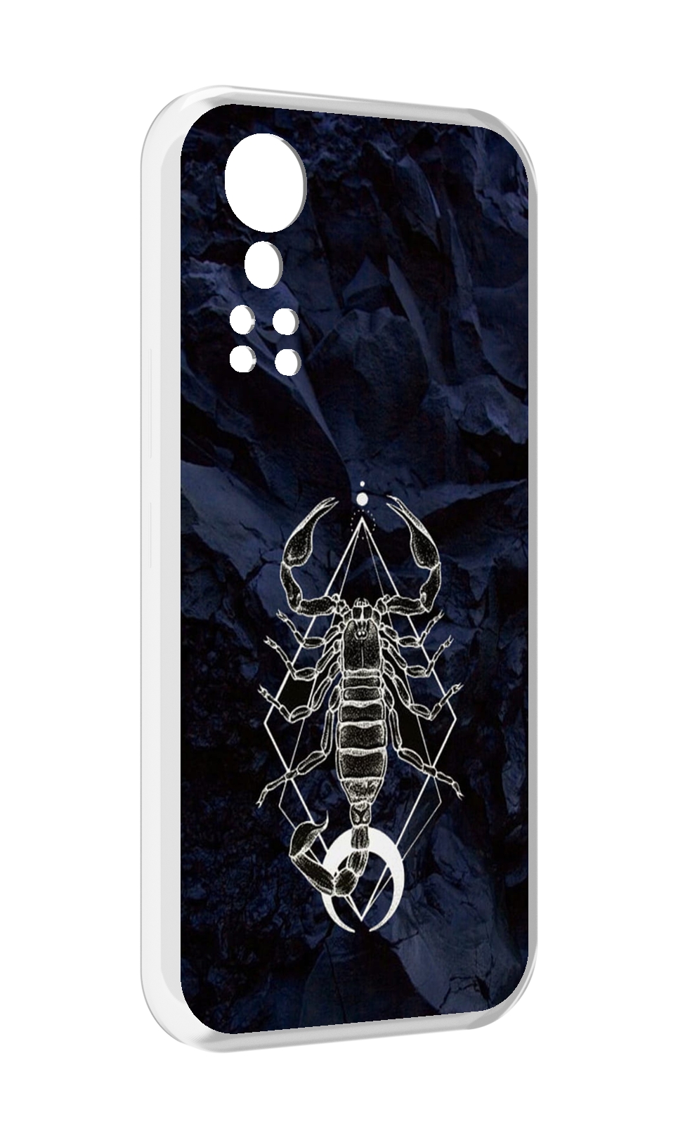 

Чехол MyPads знак зодиака скорпион 3 для ZTE Axon 30 5G / Axon 30S, Прозрачный, Tocco