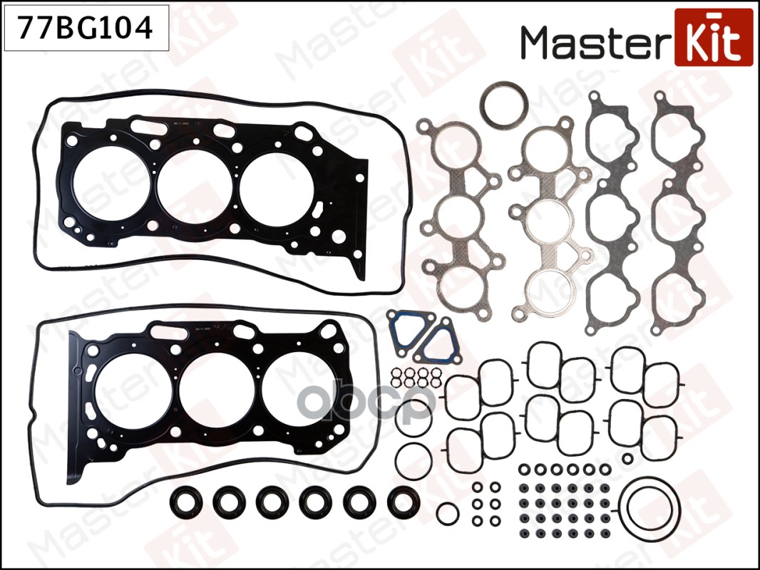 

MASTERKIT 77BG104 Набор прокладок двигателя TOYOTA/LEXUS 3.5 2GR-FE Masterkit 77BG104 1шт