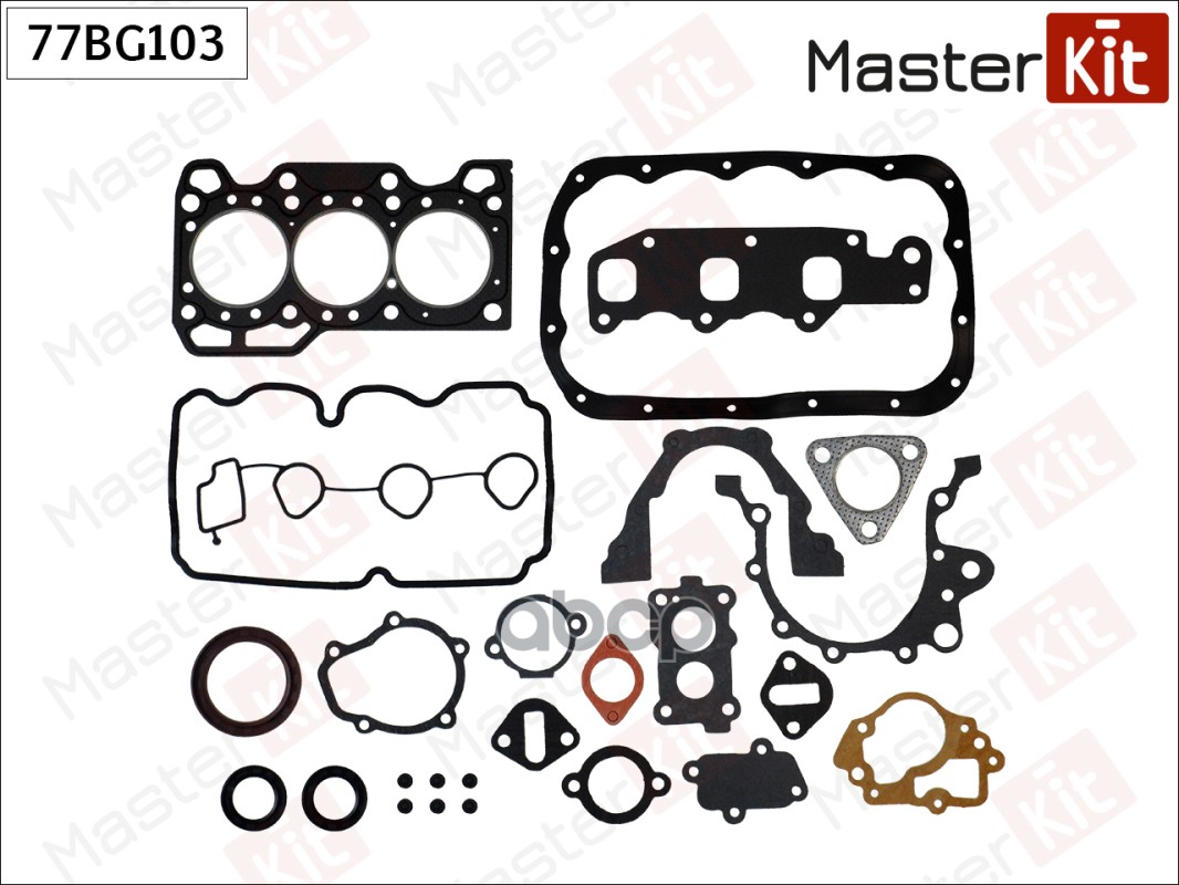 

Набор Прокладок Двигателя Daewoo Matiz/Tico 0.8 F8cv/Lbf/Lq2 Masterkit 77bg103 MasterKit