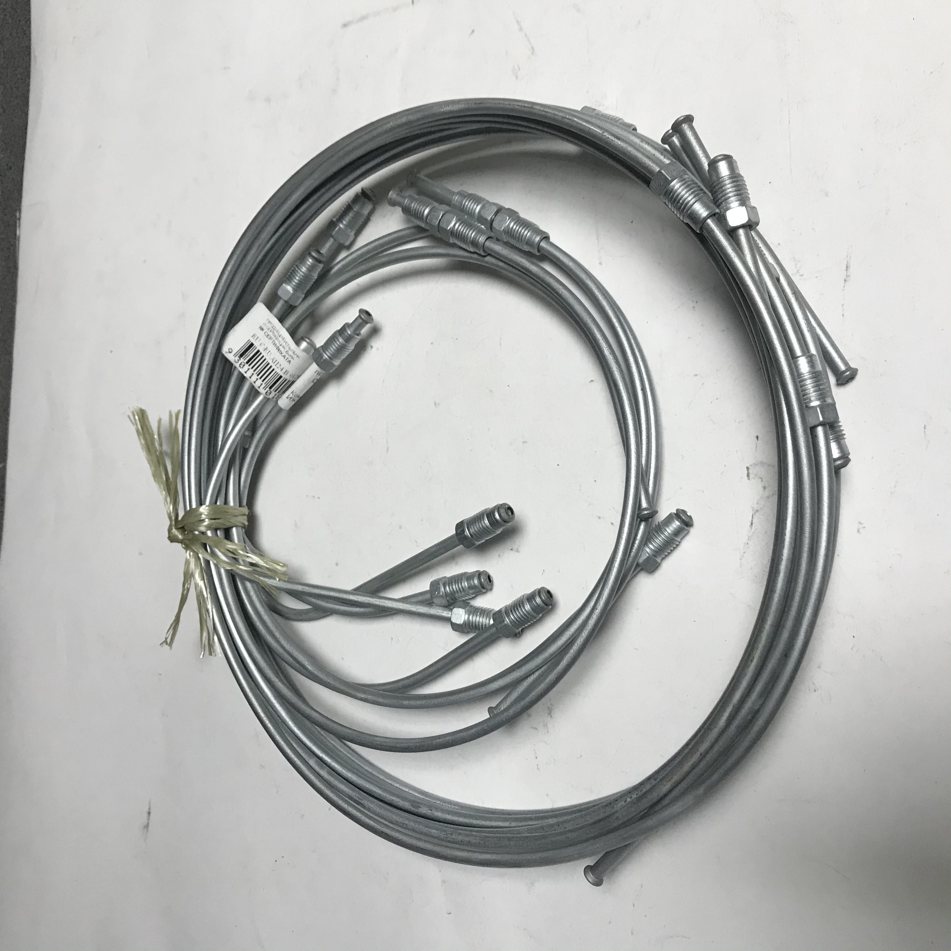 

Трубки тормозные ГАЗ 53 стальные (8 шт), 13261g
