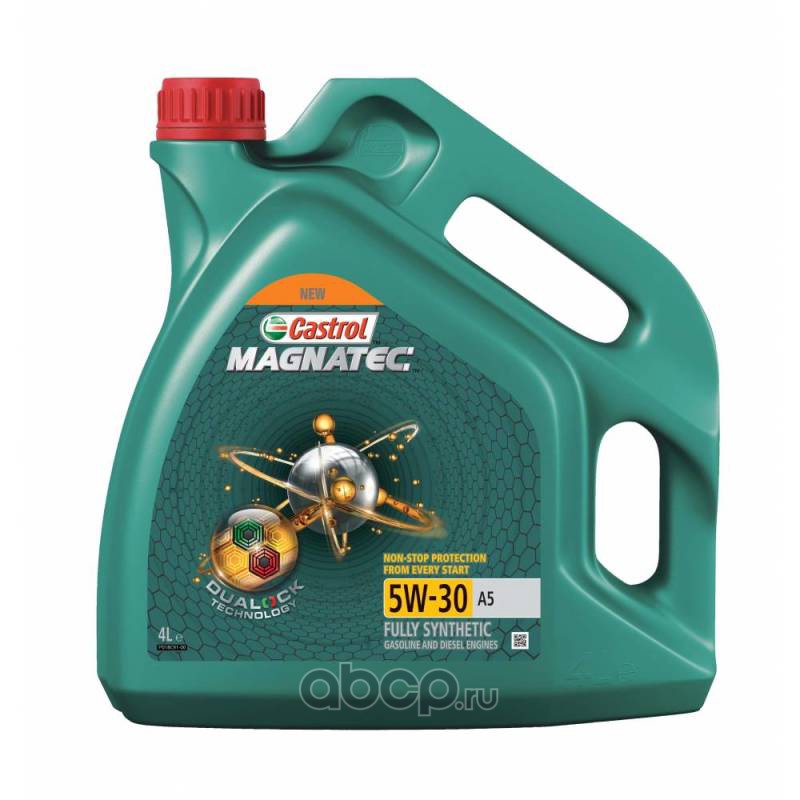 

Моторное масло Castrol Magnatec A5 15CA3B 5W30 4л, Magnatec A5