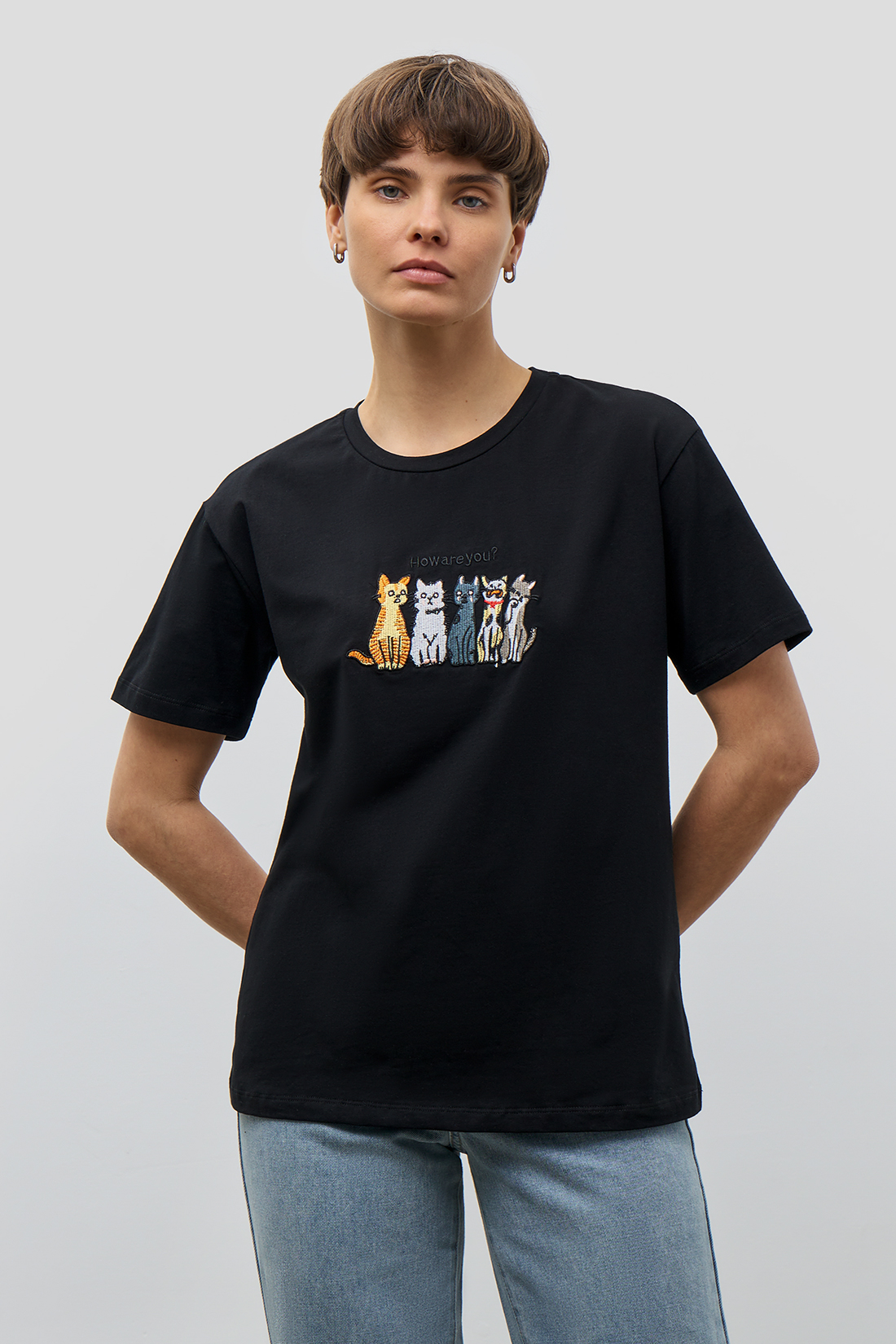 

Футболка женская Baon B2323085 черная XXL, Черный, B2323085
