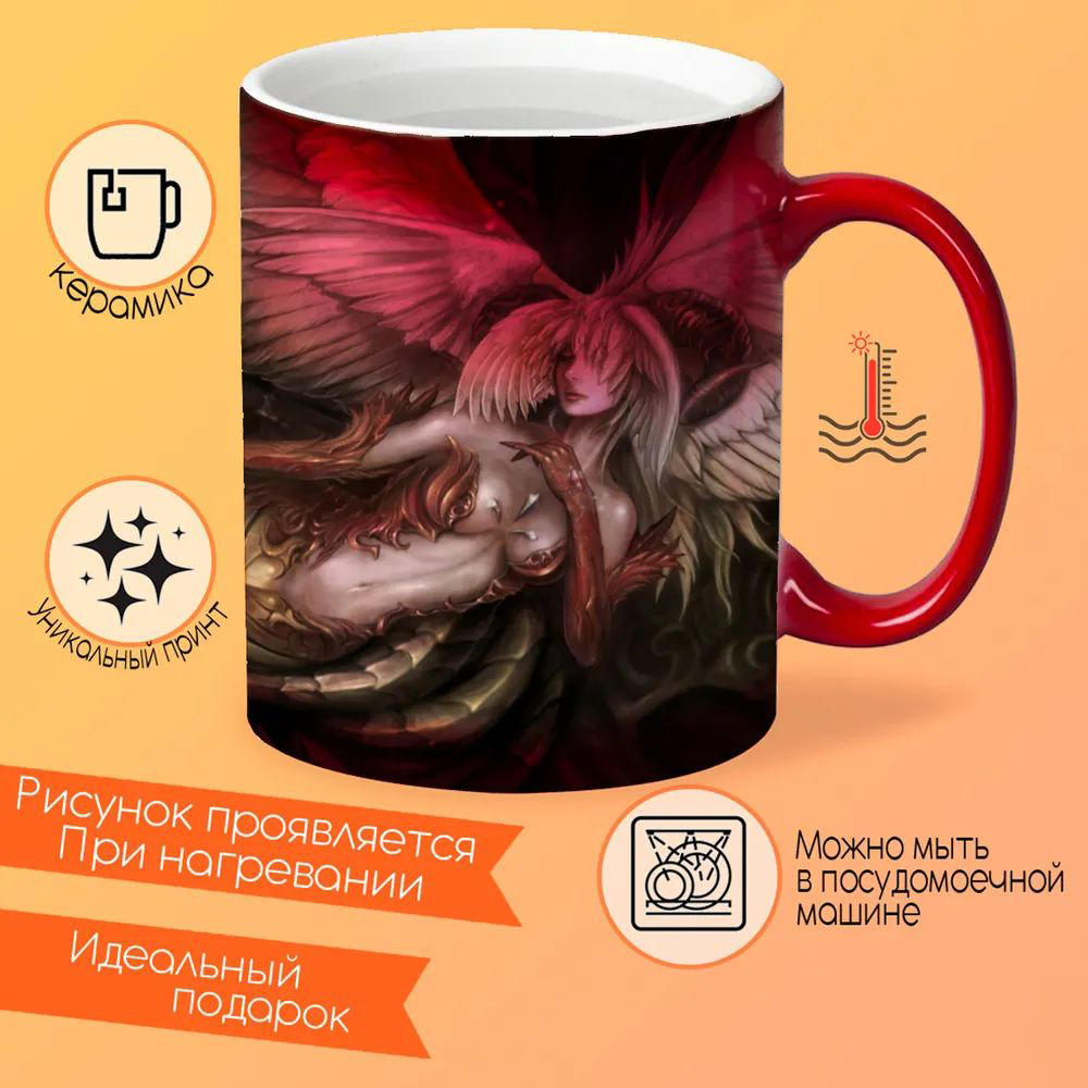 

Кружка CoolPodarok lineage 2 goddes of destruction Ангел Истхина