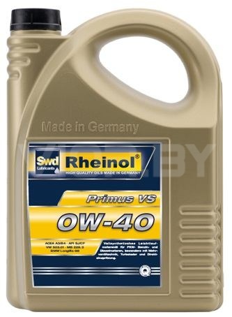 Моторное масло SWD Rheinol синтетическое Primus VS 0W40 1л