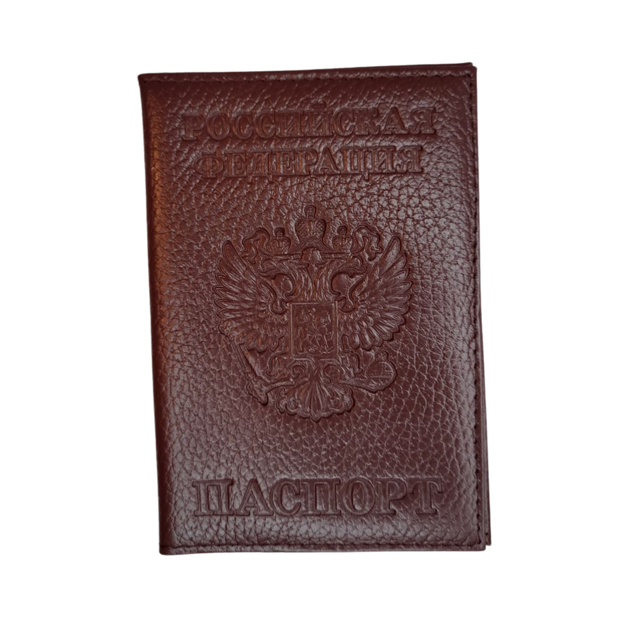 Обложка для паспорта унисекс ForAll City brown