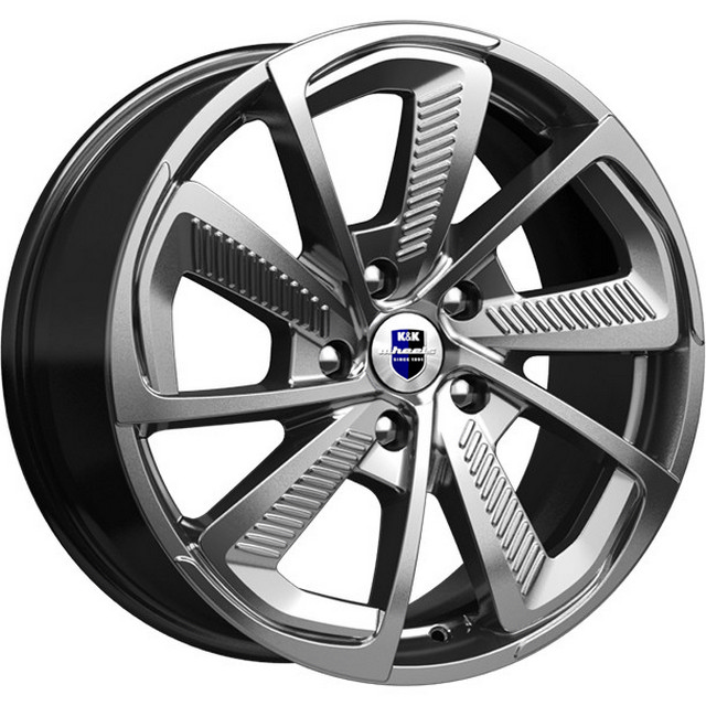 

Колесный диск K&K C.T.G. R18 8J 5x112 ET40 D57.1, Серебристый