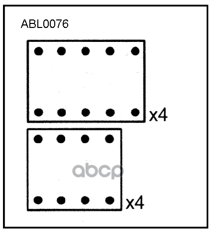 ALLIED NIPPON Накладки тормозные,комплект STD / WVA 17664/17665