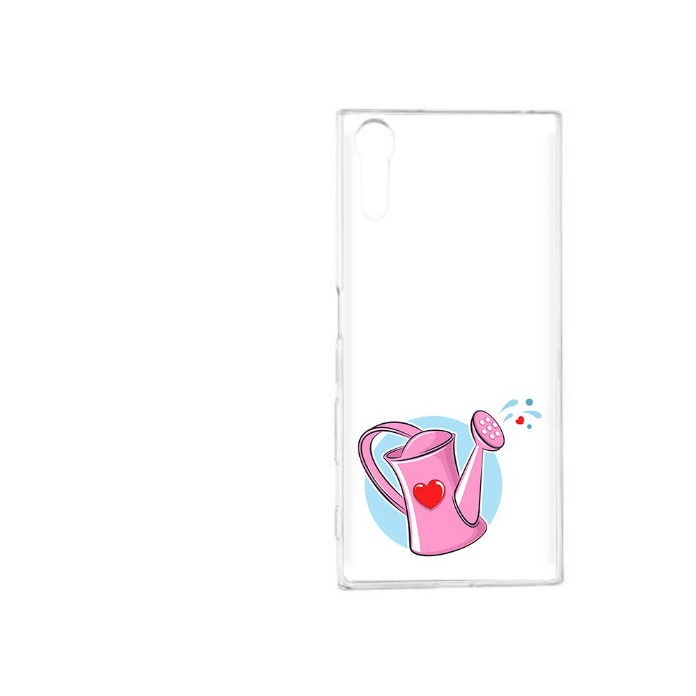 

Чехол MyPads Tocco для Sony Xperia XZ Лейка любви 14 февраля, Прозрачный, Tocco
