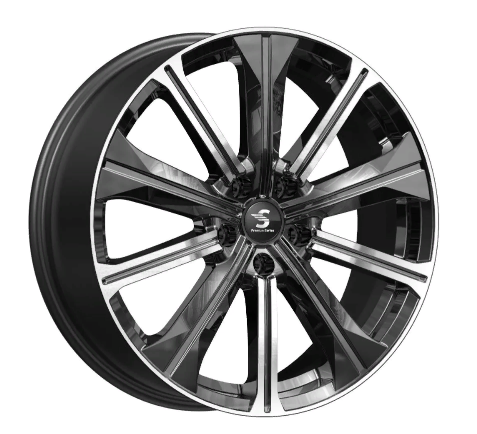 Premium Series КР013 Tiggo 7 Pro 19 / 7.0J PCD 5x108.00 ET 33.00 ЦО 60.10 Литой / Черный г