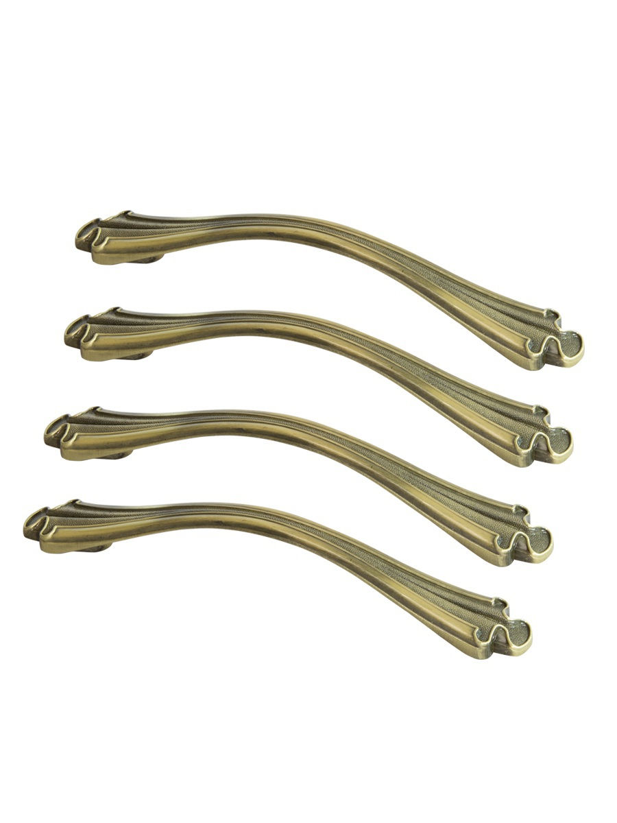 

Комплект из 4 шт ручка-скоба 128 мм Kerron RS-081-128 BA бронза, Коричневый, RK-081
