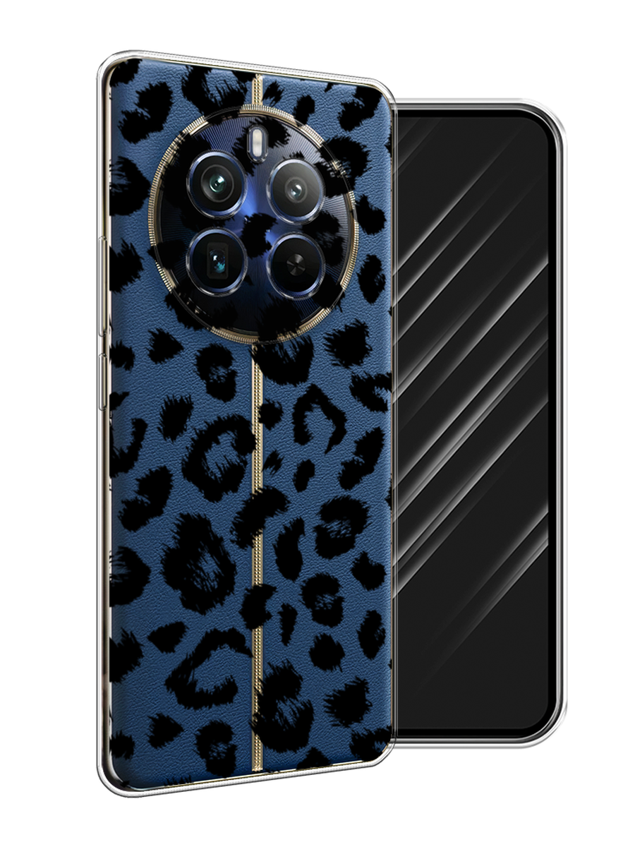 

Чехол Awog на Realme 12+ "Окрас леопарда фон", Черный, 2516350-1