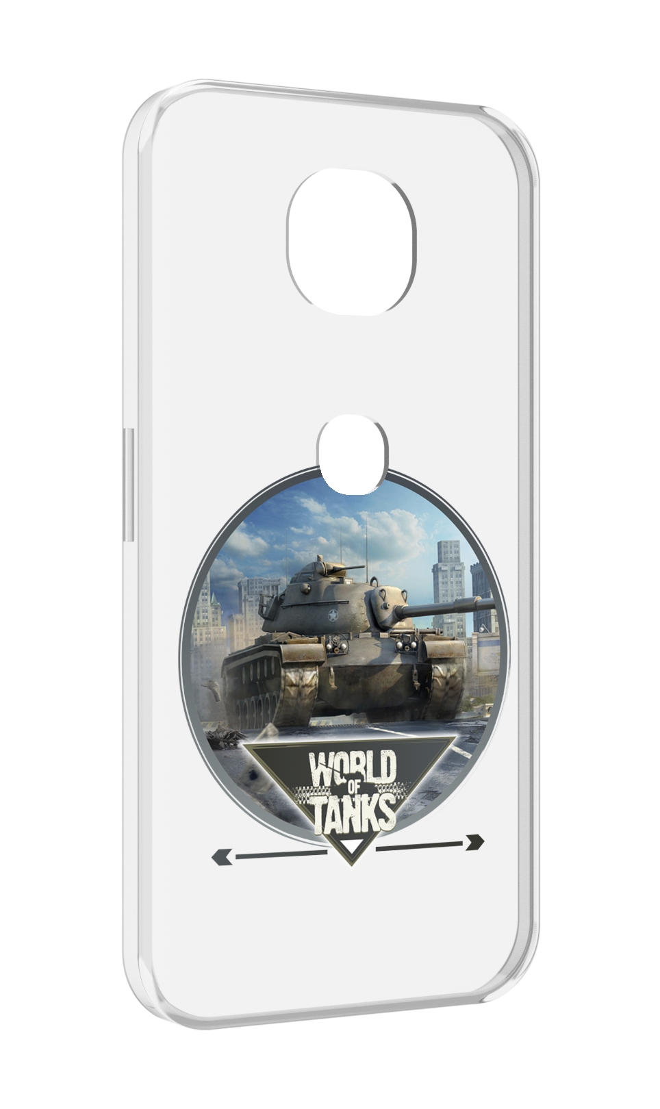 

Чехол MyPads Мир танков для Motorola Moto G5S (XT1799-2), Прозрачный, Tocco