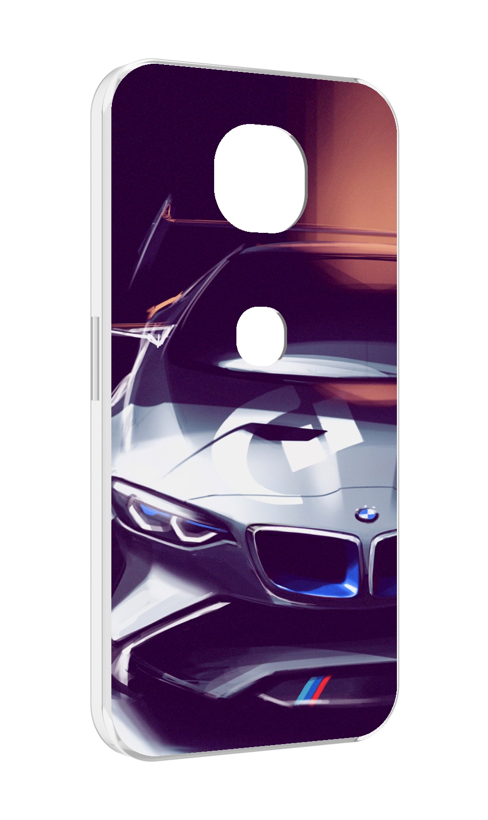 

Чехол MyPads Бэмвэ мужской для Motorola Moto G5S (XT1799-2), Прозрачный, Tocco