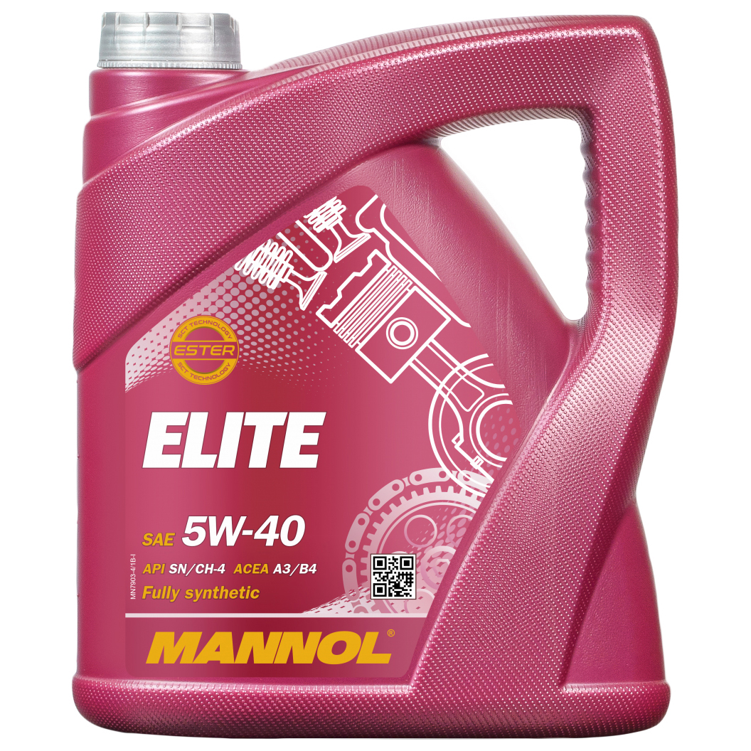 фото Mannol mn79034 масло моторное elite 5w40 sn/cf 4л.