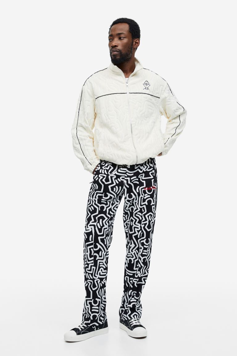 

Брюки мужские H&M 1170078001 черные 2XL (доставка из-за рубежа), 1170078001