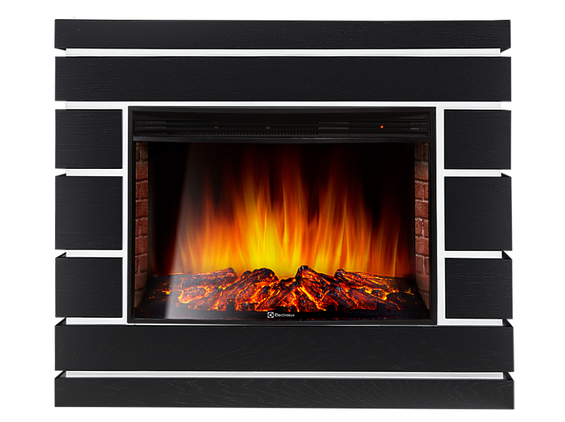 

Электрокамин Electrolux Moderno 25 черный дуб + EFP/P-2720RLS N