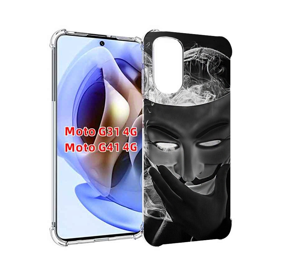 

Чехол MyPads Маска для Motorola Moto G31 4G / G41 4G, Прозрачный, Tocco