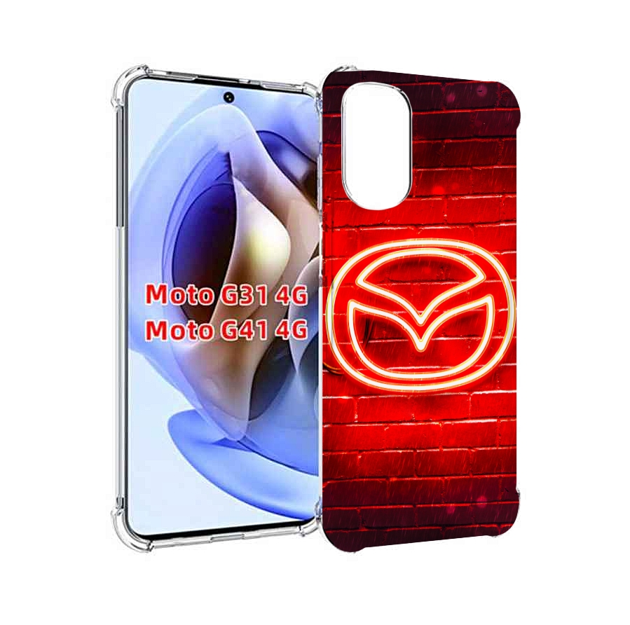 

Чехол MyPads Мазда для Motorola Moto G31 4G / G41 4G, Прозрачный, Tocco