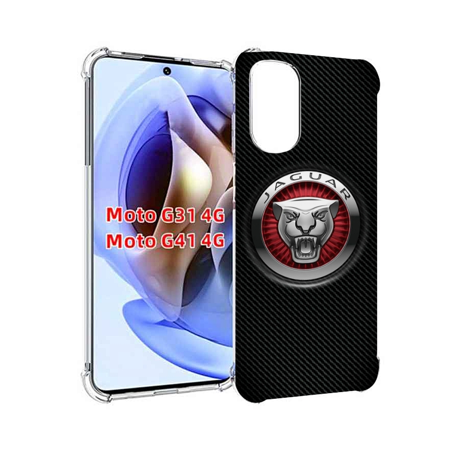 

Чехол MyPads Лого-ягуар для Motorola Moto G31 4G / G41 4G, Прозрачный, Tocco