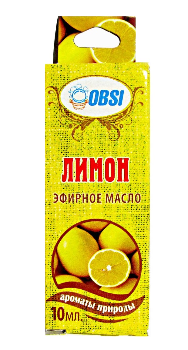 Эфирное масло Obsi лимон, 10 мл