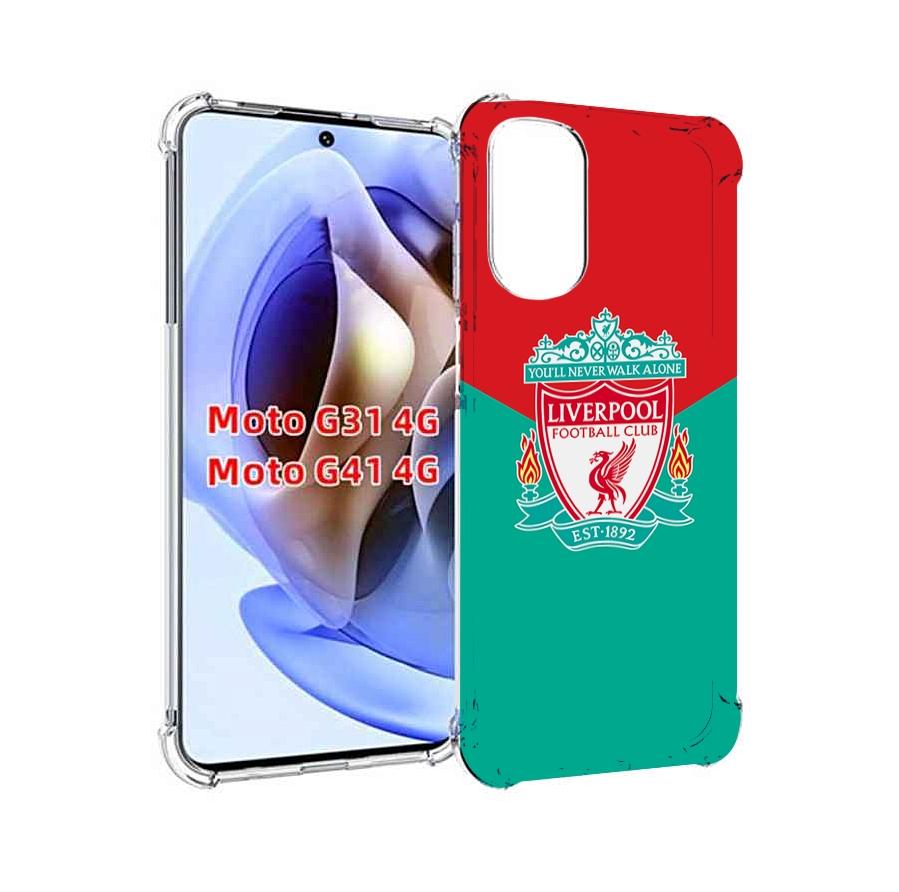

Чехол MyPads Ливерпуль мужской для Motorola Moto G31 4G / G41 4G, Прозрачный, Tocco