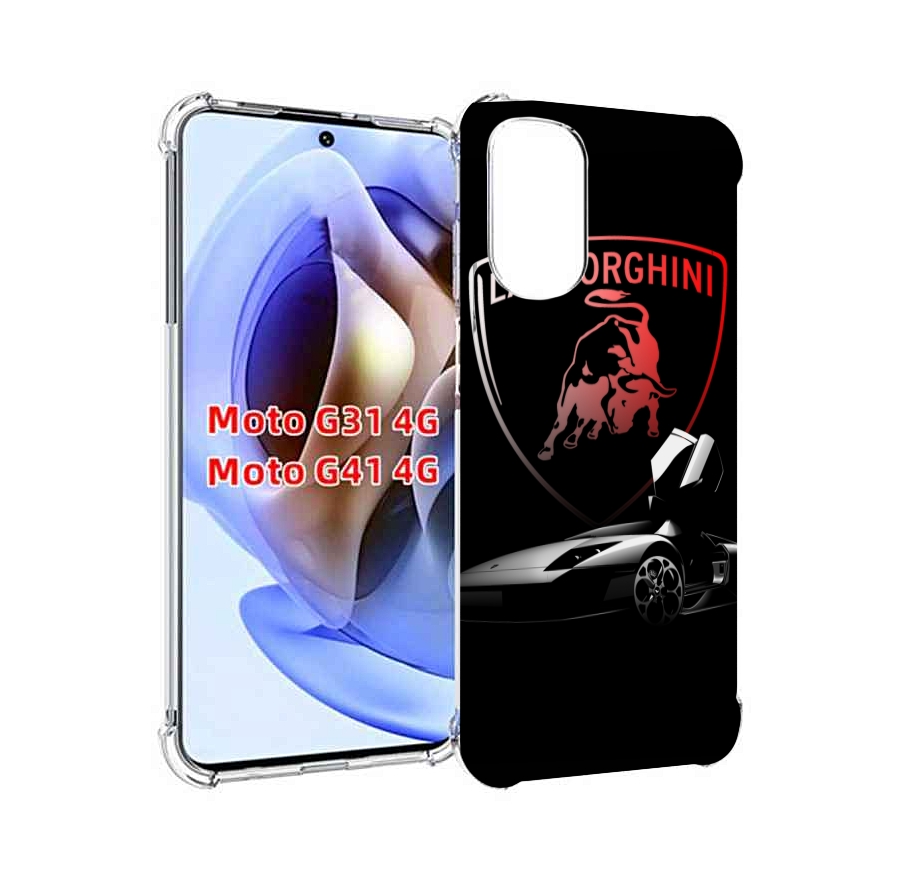 

Чехол MyPads Ламборгини-black мужской для Motorola Moto G31 4G / G41 4G, Прозрачный, Tocco