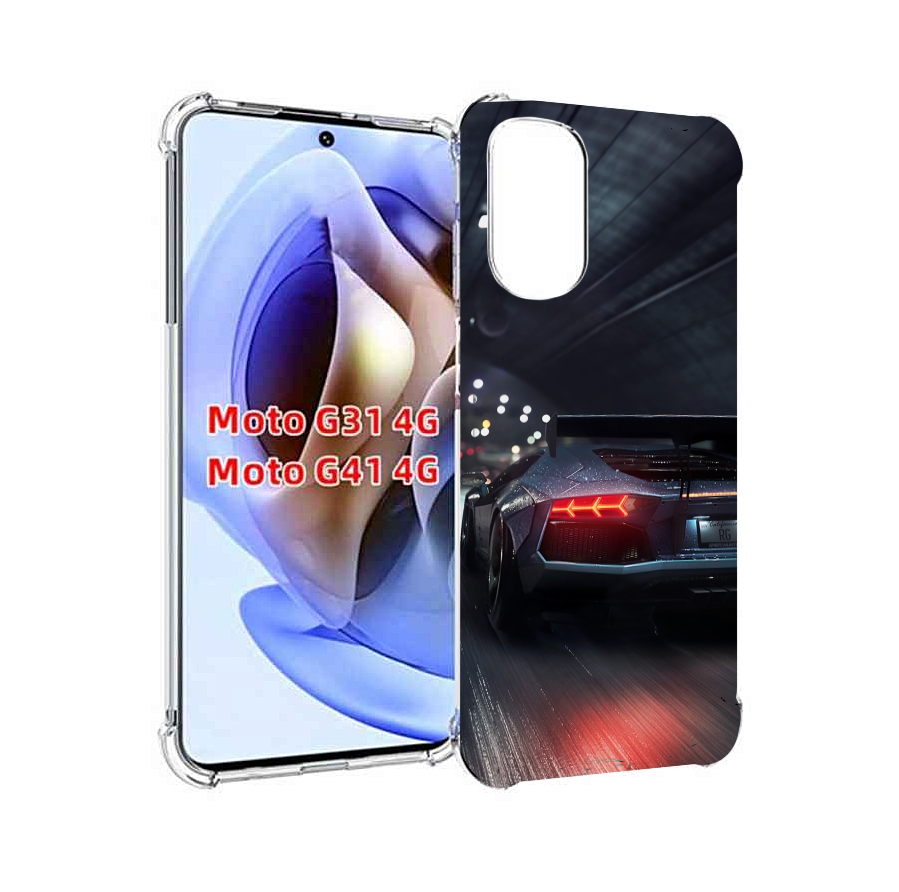 

Чехол MyPads Ламба мужской для Motorola Moto G31 4G / G41 4G, Прозрачный, Tocco