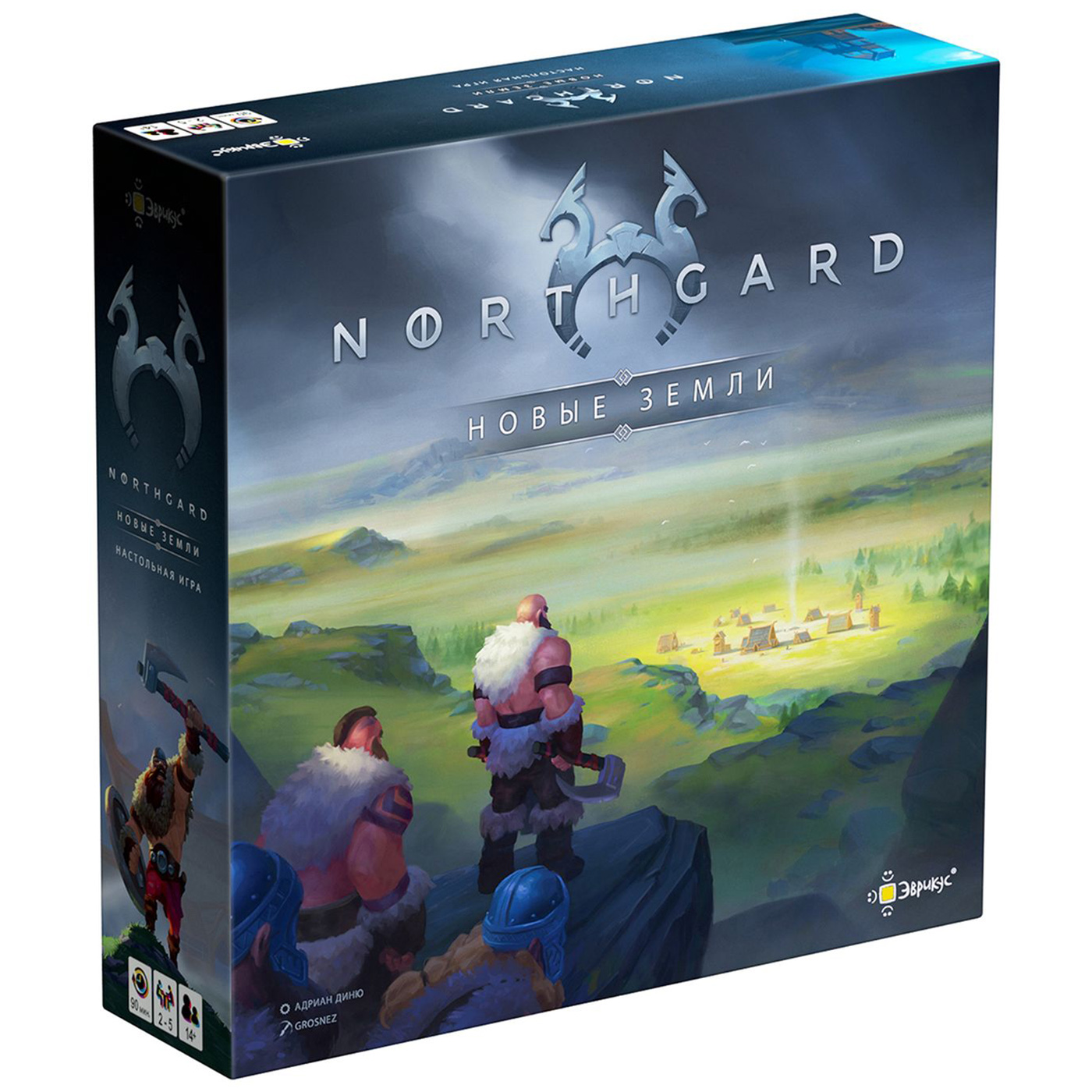 Настольная игра Эврикус Нордгард: Новые земли самые новые приключения хомы и суслика